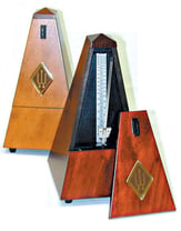 METRONOME KEYWOUND Mahogany Matching Cover No Bell